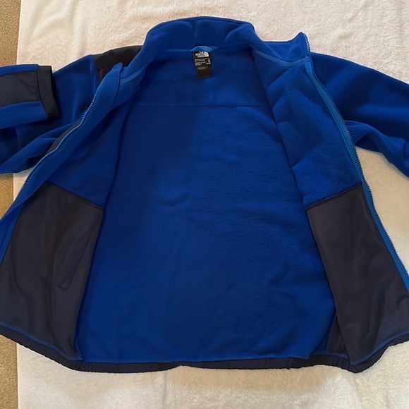 The North Face boys fleece jacket, blue size XL - Picture 7 of 9